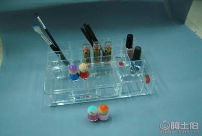 【廠家直銷防水化妝品收納盒可定制化妝品收納盒桌面收納盒DSCN4426】義烏市瓊?cè)R工藝品廠 - 產(chǎn)品庫